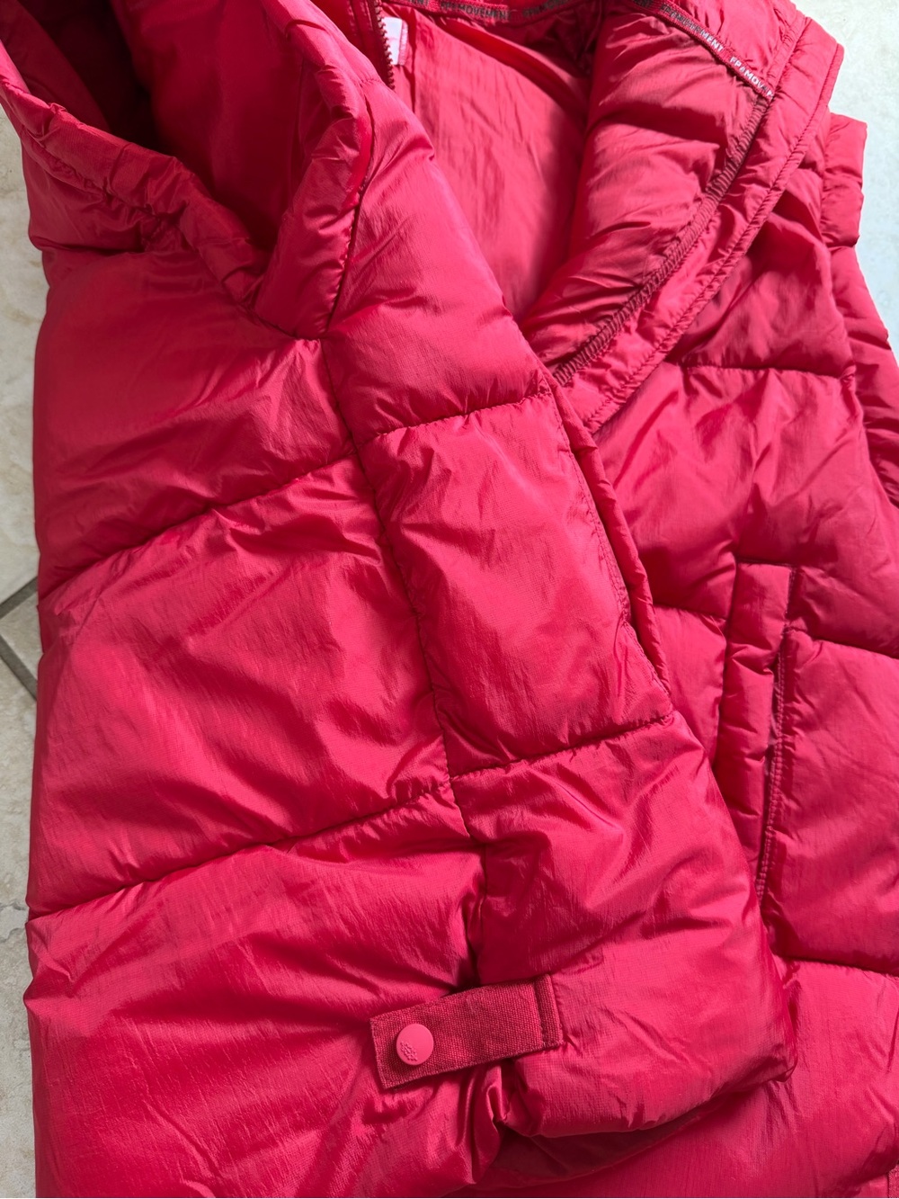 FP movement Red Puffer Vest - Sleeveless - Picture 5 of 5